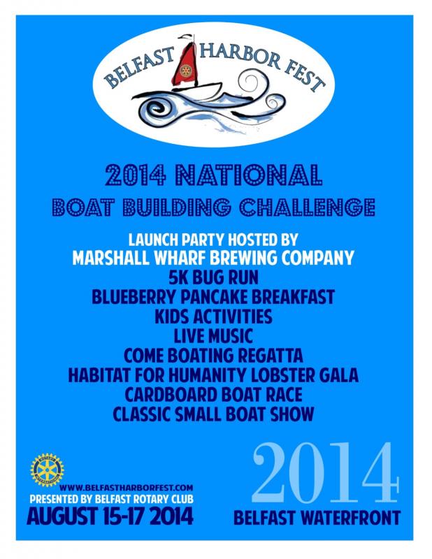 Boat Building Challenge at Belfast Harbor Fest! Plan ahead. PenBay Pilot